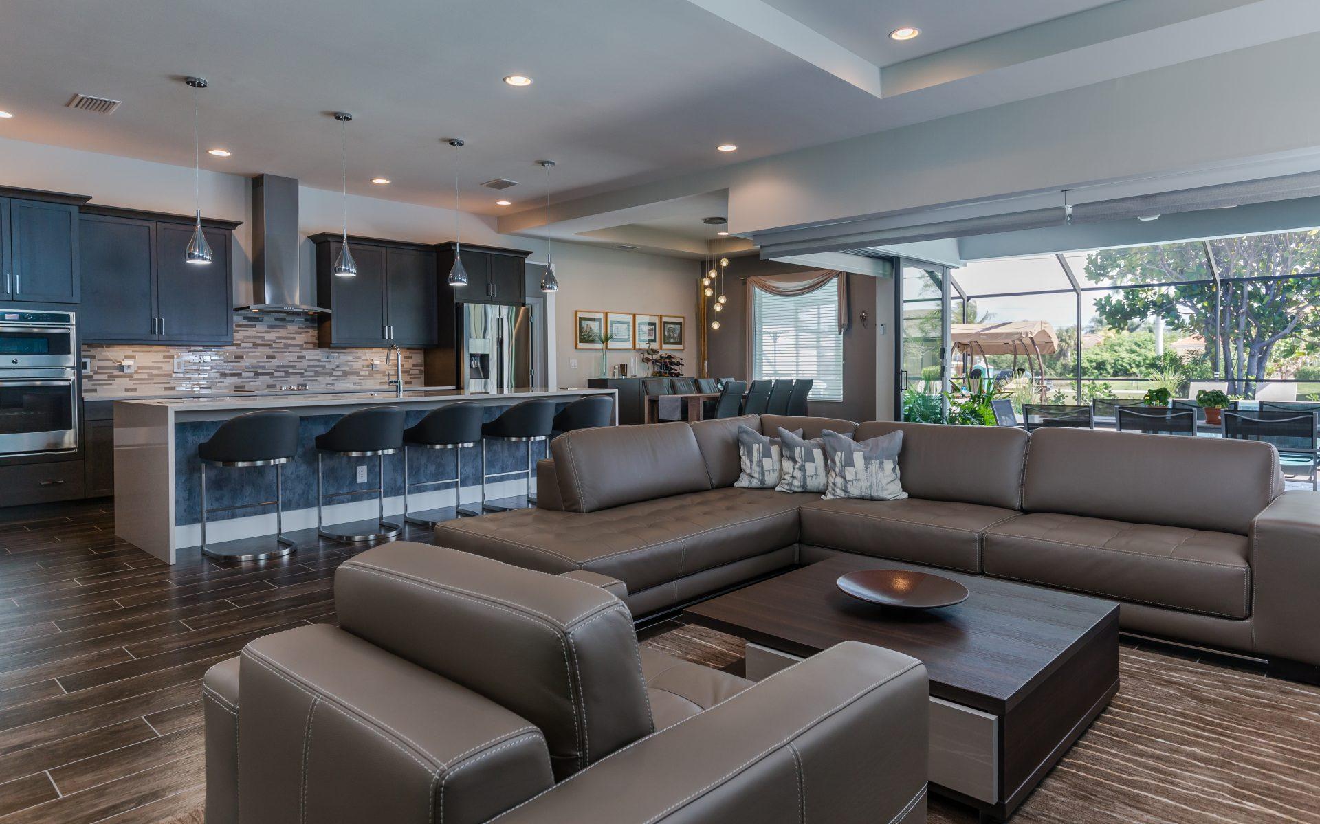Contemporary living room