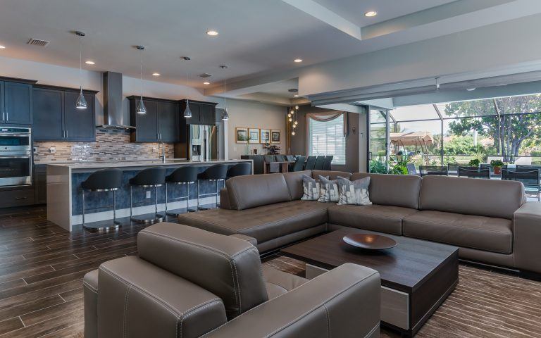 Contemporary living room